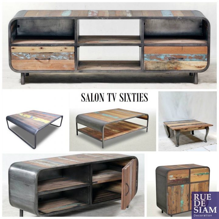 Meubles De Style Industriel: La Collection "Sixties" – Rue dedans Meubles Industriels Pas Cher Meubles De Style Industriel: La Collection "Sixties" – Rue dedans Meubles Industriels Pas Cher