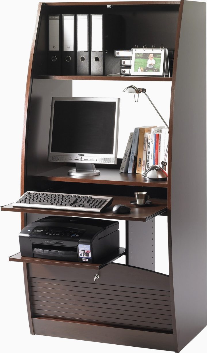 Nouveau Meuble Ordinateur Fermé – Homewareshop pour Meuble Informatique Fermé