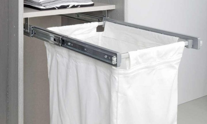 Panier À Linge Coulissant – Cdl Chambre-Dressing-Literie destiné Meuble Panier À Linge Panier À Linge Coulissant – Cdl Chambre-Dressing-Literie destiné Meuble Panier À Linge