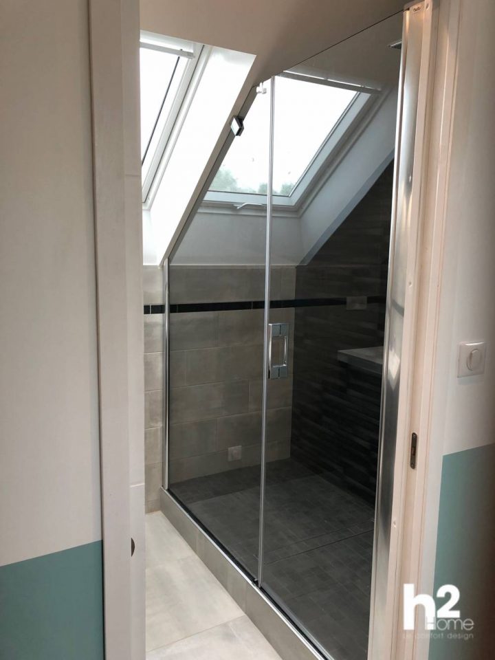 Paroi De Douche Sur-Mesure (Ecuillé – 49460) – Plombier dedans Douche Sur Mesure Boucherville