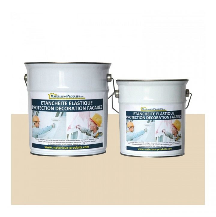 Peinture Etanche & Elastique Pour Protection Façade Beige dedans Peinture Etanche