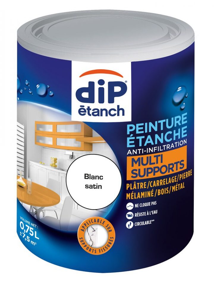 Peinture Etanche Multi Support Prune 0,75L | Bricomarché destiné Peinture Etanche
