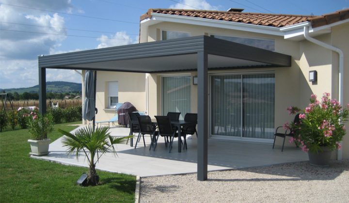 Pergola Adossée – Azenco intérieur Pergola Adossée