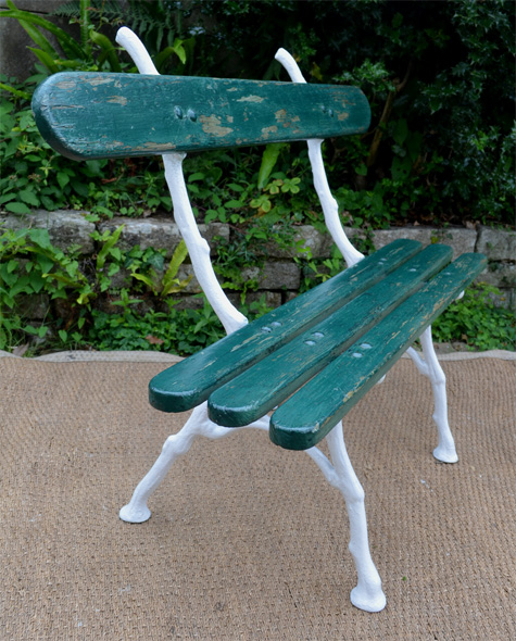 Petit Banc De Jardin Ancien Avec Pieds En Fonte Assise à Banc De Jardin En Fonte Ancien