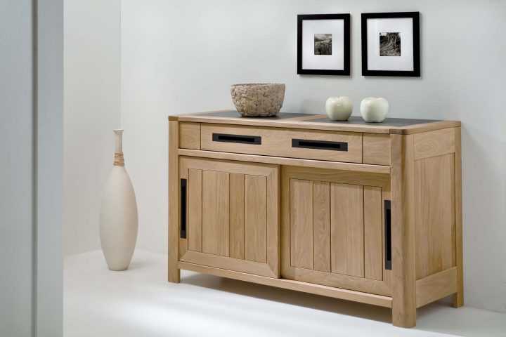 Petit Buffet 2 Portes 3 Tiroirs Lola — Meubles Turone tout Petit Meuble Entrée