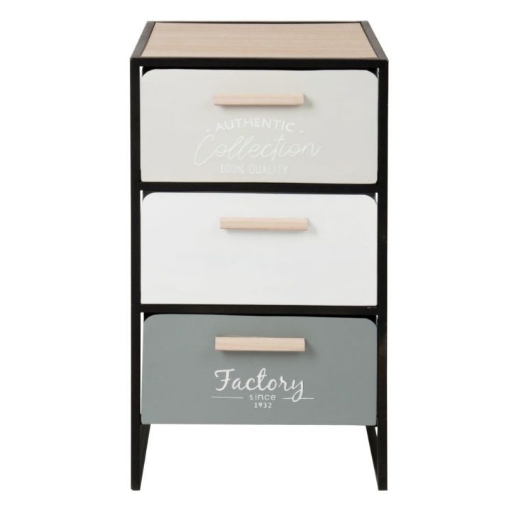 Petit Meuble De Rangement 3 Tiroirs En Métal | Maisons Du concernant Petit Meuble A Tiroir Petit Meuble De Rangement 3 Tiroirs En Métal | Maisons Du concernant Petit Meuble A Tiroir