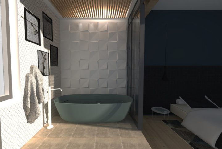 Photos Une Salle De Bain De Suite Parentale Au Design Glamour serapportantà Ixina Salle De Bain 3D Photos Une Salle De Bain De Suite Parentale Au Design Glamour serapportantà Ixina Salle De Bain 3D