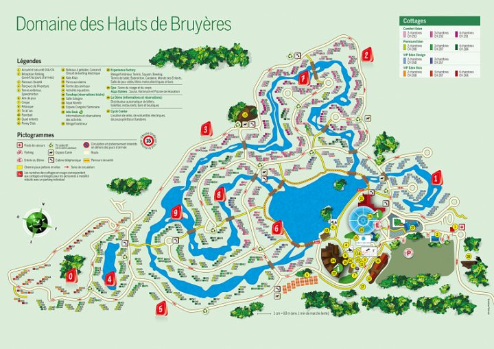 Plan Et Accès À Center Parcs Les Hauts De Bruyères pour Les Hauts De Taradeau Plan Et Accès À Center Parcs Les Hauts De Bruyères pour Les Hauts De Taradeau