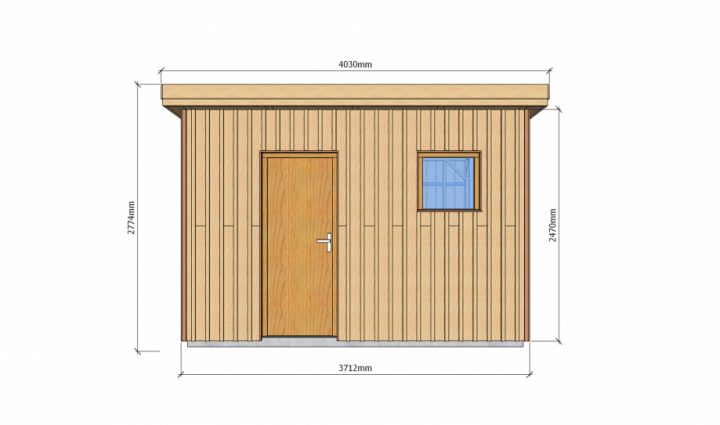 Plans À Ossature Bois Pour Autoconstruction Abri De Jardin serapportantà Plan Gratuit Cabanon