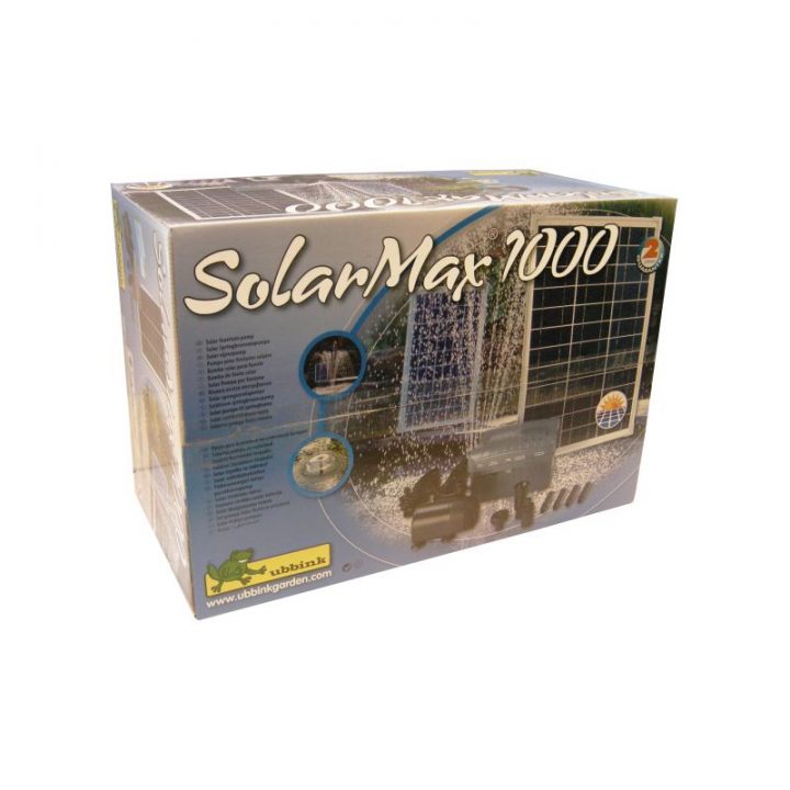 Pompe Bassin Solaire Ubbink Solarmax 1000 Avec Accu serapportantà Pompe Solaire Bassin