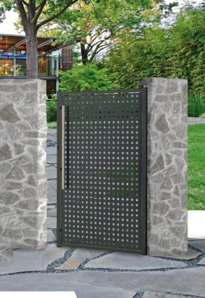 Portail Acier Galvanisé Battant Alzira – Roy | Porte dedans Portillon De Jardin Portail Acier Galvanisé Battant Alzira – Roy | Porte dedans Portillon De Jardin