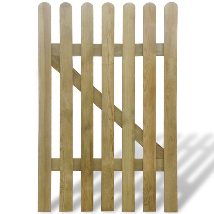 Portillon De Jardin En Bois 100 X 150 Cm | Vidaxl.be encequiconcerne Portillon De Jardin