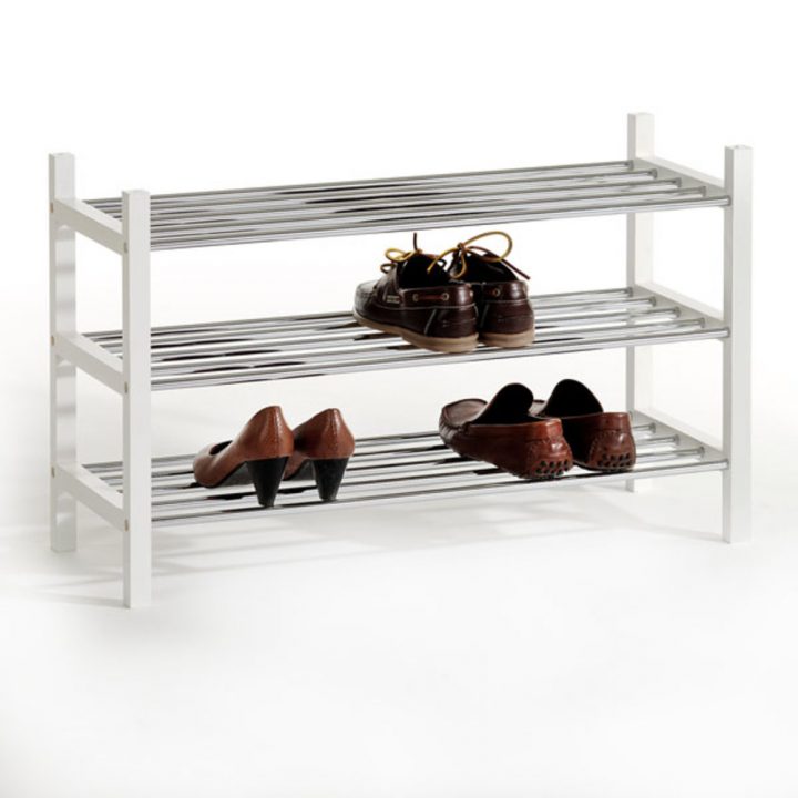 Rangement Chaussure Resa Blanc/Metal concernant Range Chaussures But Rangement Chaussure Resa Blanc/Metal concernant Range Chaussures But