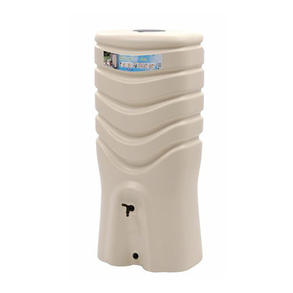 Récupérateur D Eau Récup'O 350L Beige Eda – Oogarden France encequiconcerne Récupérateur Eau De Pluie Brico Depot