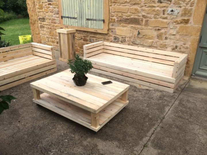 Salon De Jardin Palette Vente – Abri De Jardin Et dedans Salon De Jardin Palette