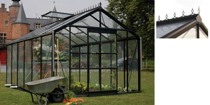 Serre Acd Royal 38 Professionnelle Laquée Noire + Style pour Serre Horticole D'Occasion