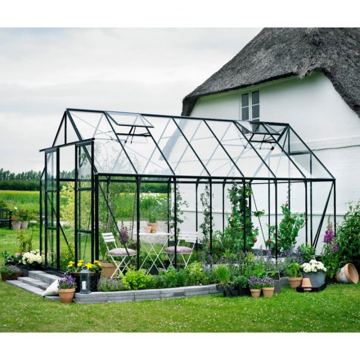 Serre De Jardin 11,5M² Verte En Verre Horticole Magnum Halls pour Ma Serre De Jardin