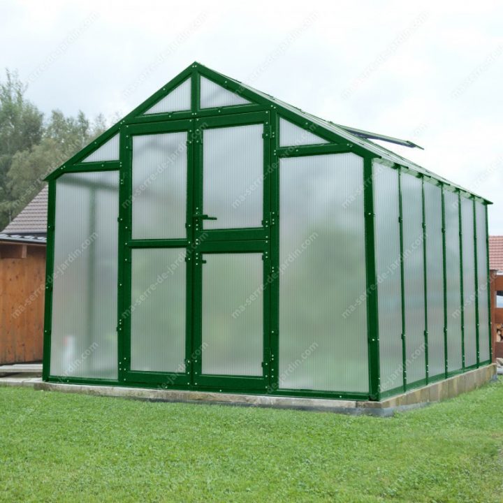 Serre De Jardin 249X306Cm 7,62M² En Polycarbonate 8Mm pour Serre De Jardin Polycarbonate Serre De Jardin 249X306Cm 7,62M² En Polycarbonate 8Mm pour Serre De Jardin Polycarbonate