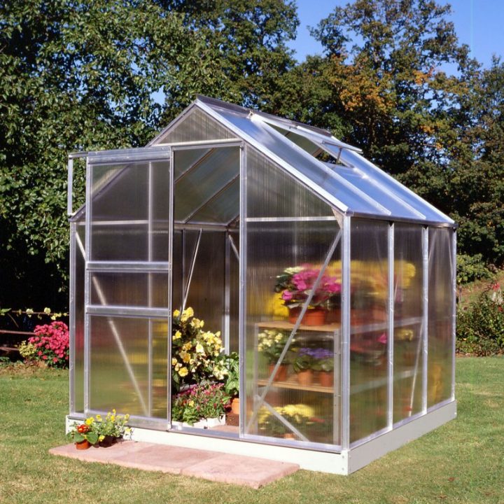 Serre De Jardin 3,8M² En Polycarbonate 4Mm Popular – Halls dedans Serre De Jardin Polycarbonate Serre De Jardin 3,8M² En Polycarbonate 4Mm Popular – Halls dedans Serre De Jardin Polycarbonate