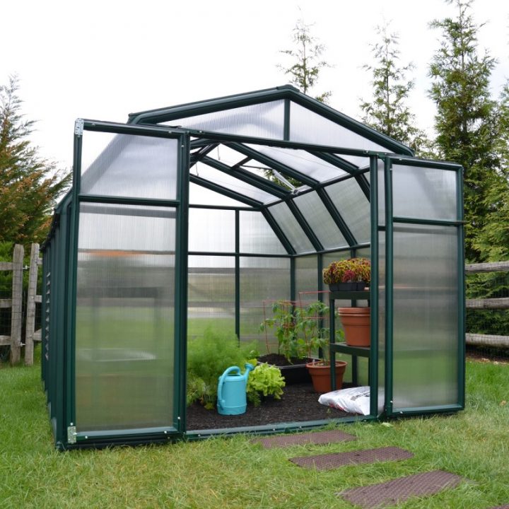Serre De Jardin En Pvc Et Polycarbonate 7,07M² Hobby pour Serre De Jardin Polycarbonate Serre De Jardin En Pvc Et Polycarbonate 7,07M² Hobby pour Serre De Jardin Polycarbonate