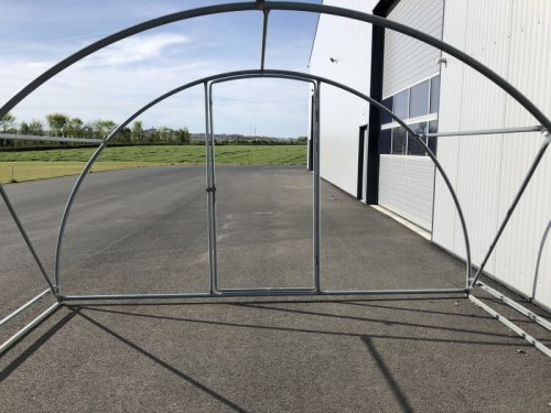 Serre Tunnel Fiacre – Demi-Lune – Serre De Culture tout Tôle Cintrée Pour Tunnel