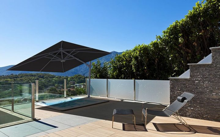 Solero® Fratello Pro | Tilting Cantilever Parasol | 300X300 Cm concernant Solero Palestro Pro Solero® Fratello Pro | Tilting Cantilever Parasol | 300X300 Cm concernant Solero Palestro Pro