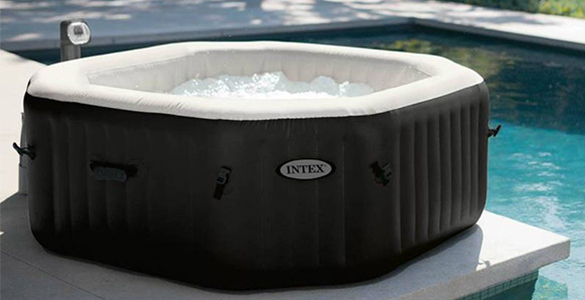 Spa Gonflable Intex Purespa Octogonal Bulles + Jets 4 intérieur Mini Spa Gonflable Spa Gonflable Intex Purespa Octogonal Bulles + Jets 4 intérieur Mini Spa Gonflable