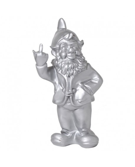 Statue En Résine Nain De Jardin Doigt D'Honneur Argent – 33 Cm pour Nain De Jardin Doigt D'Honneur Fnac Statue En Résine Nain De Jardin Doigt D'Honneur Argent – 33 Cm pour Nain De Jardin Doigt D'Honneur Fnac