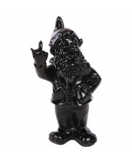Statue En Résine Nain De Jardin Doigt D'Honneur Noir - 33 Cm serapportantà Nain De Jardin Doigt D'Honneur Fnac Statue En Résine Nain De Jardin Doigt D'Honneur Noir - 33 Cm serapportantà Nain De Jardin Doigt D'Honneur Fnac
