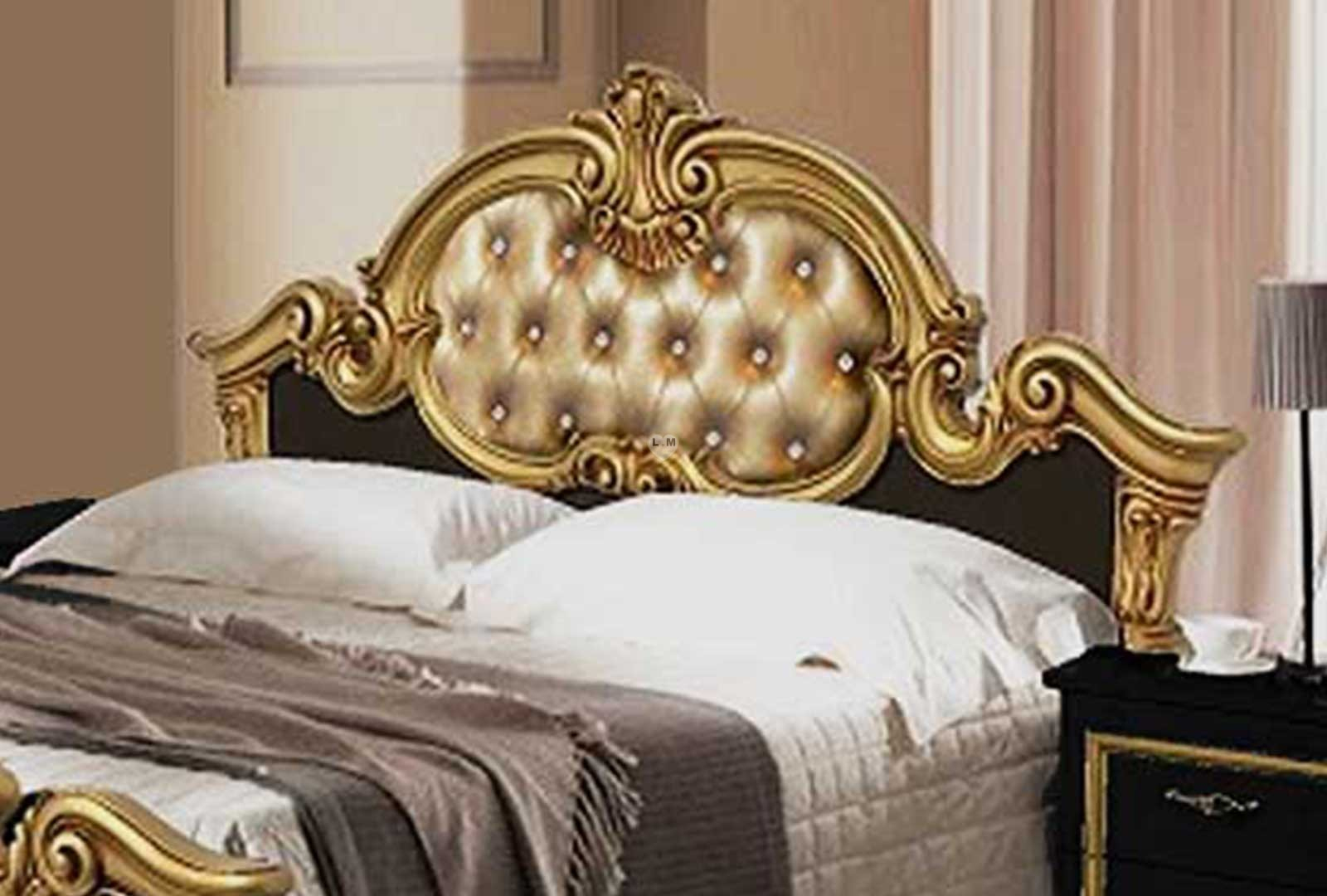Taylor_Laque_Noir_Et_Dore_Ensemble_Chambre_A_Coucher intérieur Chambre De Pousse Brod &amp; Taylor