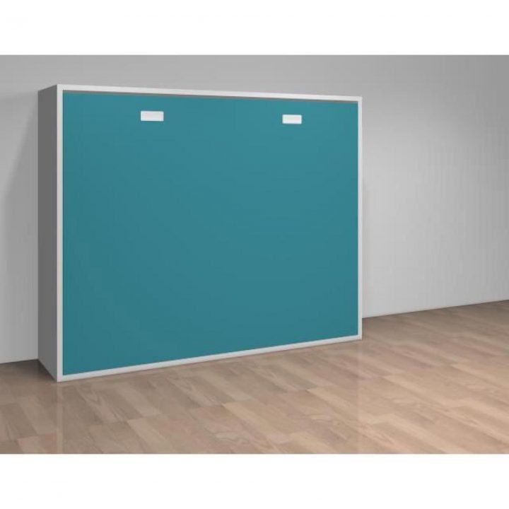 Teo – Armoire Lit Escamotable 140 Cm Blanc Mat Et Gris intérieur Armoire Ordinateur Fermée Teo – Armoire Lit Escamotable 140 Cm Blanc Mat Et Gris intérieur Armoire Ordinateur Fermée