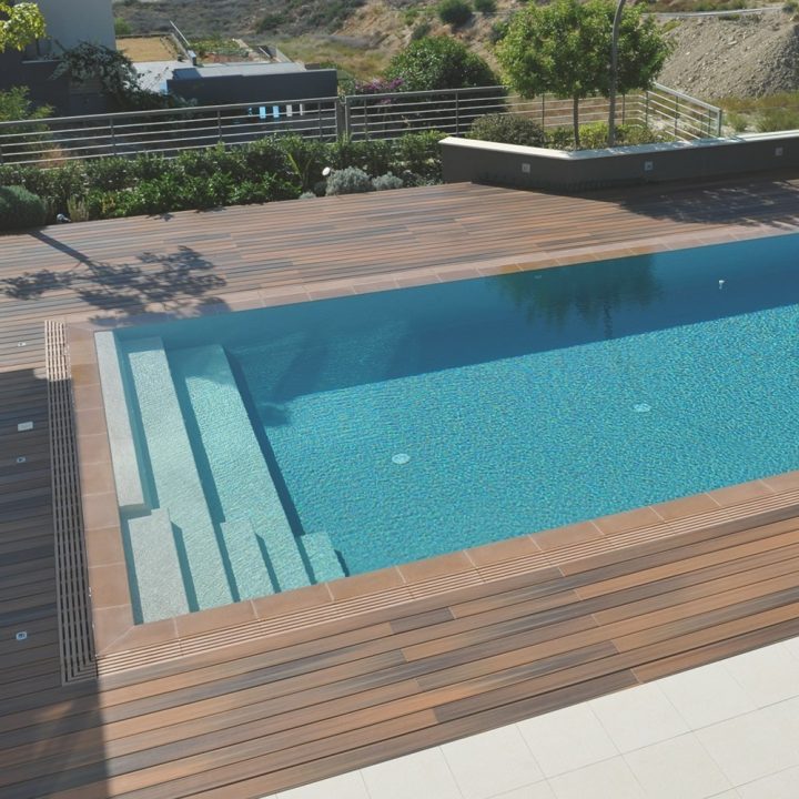 Terrasse En Bois Composite – Lame Fiberon Horizon – Decklinea à Lame Composite