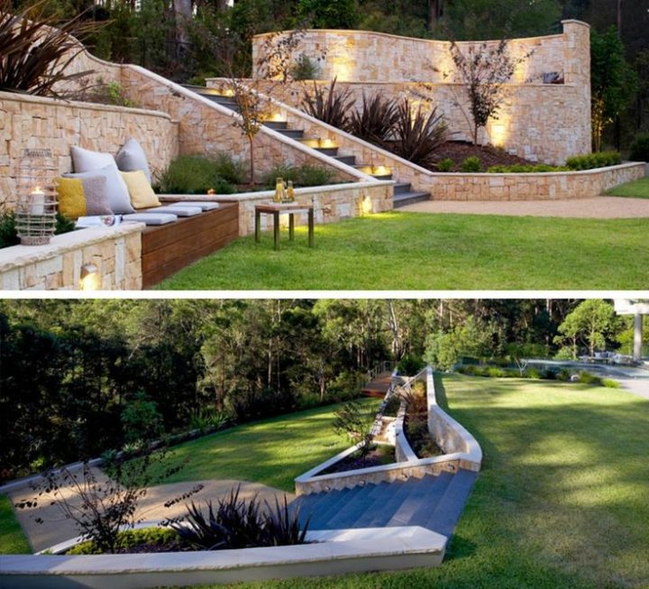 Terrasse Sur Terrain En Pente En 10 Idées D'Aménagement tout Aménagement Extérieur Maison Terrain En Pente Terrasse Sur Terrain En Pente En 10 Idées D'Aménagement tout Aménagement Extérieur Maison Terrain En Pente