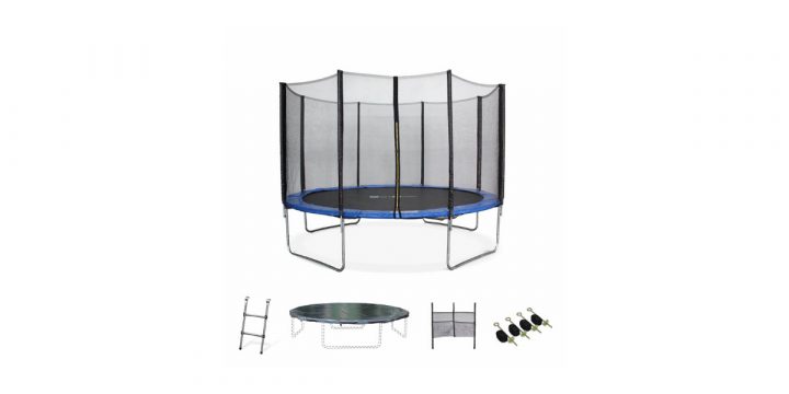 Trampoline Avec Filet De Protection Saturne Alice’s Garden destiné Trampoline Alice Garden