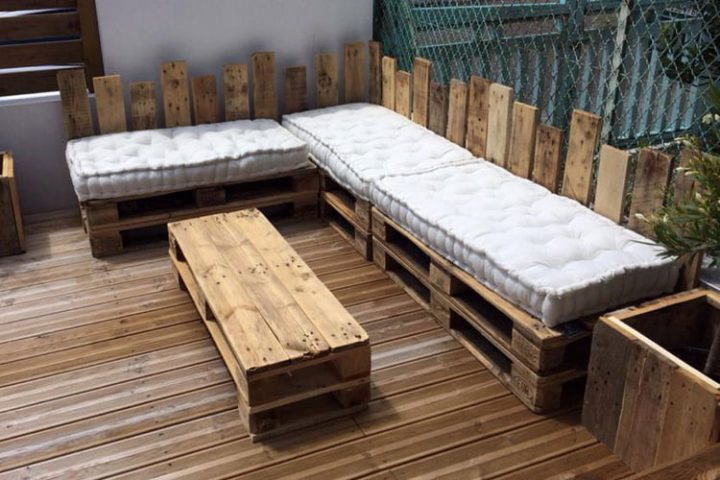 Un Salon De Jardin Douillet encequiconcerne Salon De Jardin Palette