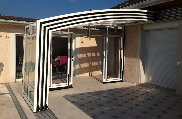 Veranda Amovible Balcon – Veranda Et Abri Jardin pour Abri Moto Retractable