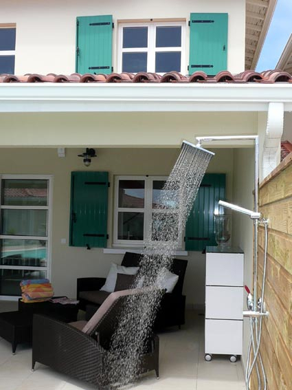 Villa-Bora-Bora-Guadeloupe Luxe Location Les Pieds Dans Le dedans Douche Villa