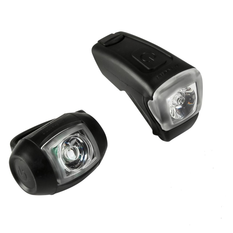 Vioo 300 Usb Bike Light Set | Decathlon encequiconcerne Eclairage Velo Decathlon