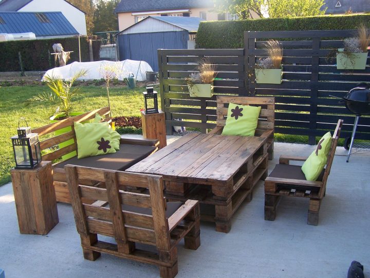 Votre Magazine Pour Le Bricolage Et Le Jardinage | Salon pour Salon De Jardin En Palette