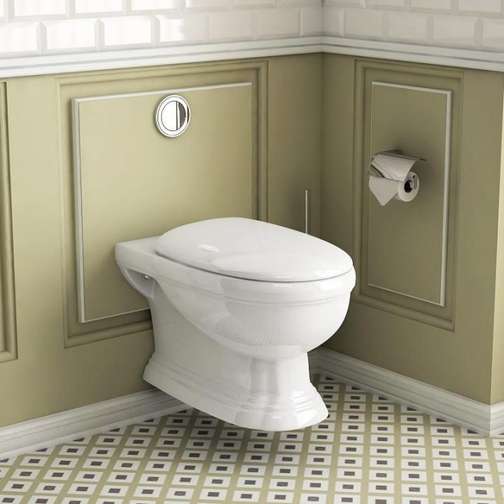 Wc Suspendu Retro Laetitia + Abattant destiné Wc Suspendu