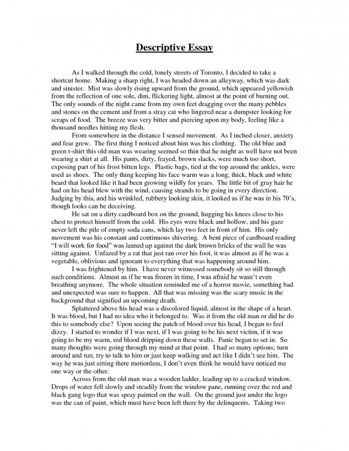 my favorite place descriptive essay