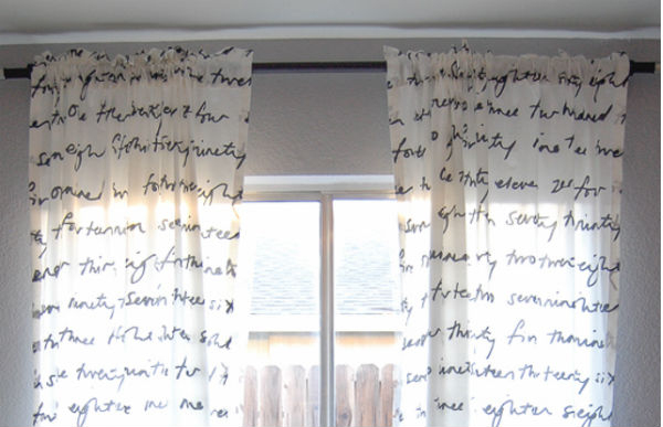 10 Façons De Confectionner Des Rideaux – Petit Citron encequiconcerne Rideaux Avec Noeuds