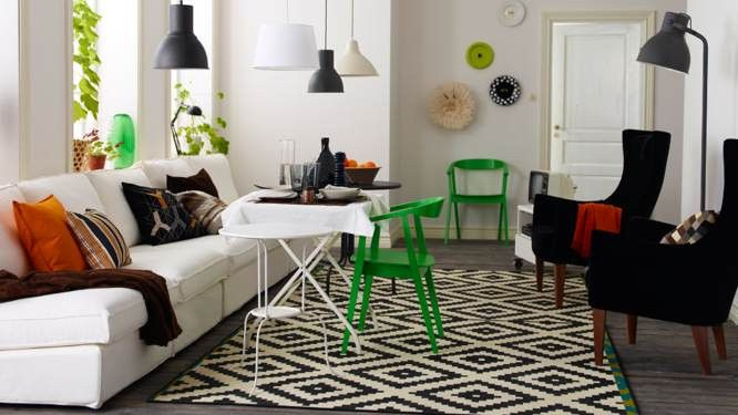 10 Petites Salles À Manger À Découvrir | Petite Salle À dedans Tapis Salle A Manger Ikea