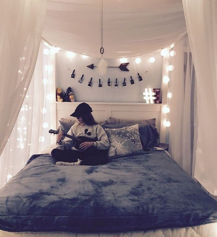 1001 + Bricolages Et Idées Pour Fabriquer Une Tête De Lit intérieur Tete De Lit Avec Rideau