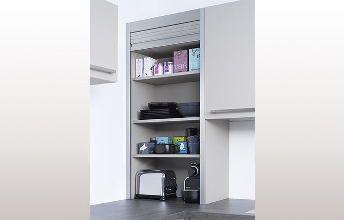 11. Meuble Rideau | Meuble Rideau Cuisine, Meuble Cuisine avec Rideau Roulant Interieur