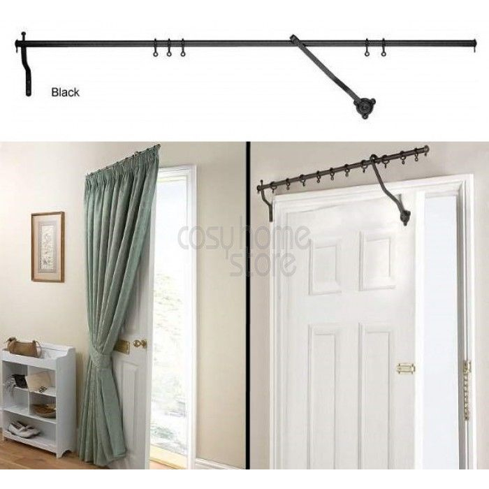 13 Best Door Dressing And Curtain Solutions Images On encequiconcerne Rideau Porte D Entrée Castorama