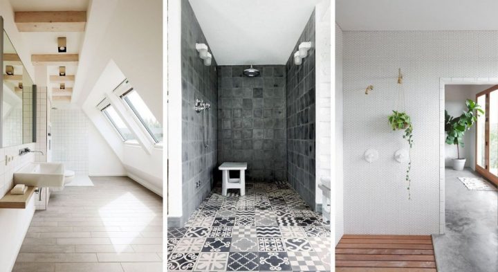 13 Douches À L'Italienne Sans Paroi Qu'On Adore ! | Douche destiné Vitre Bain Douche