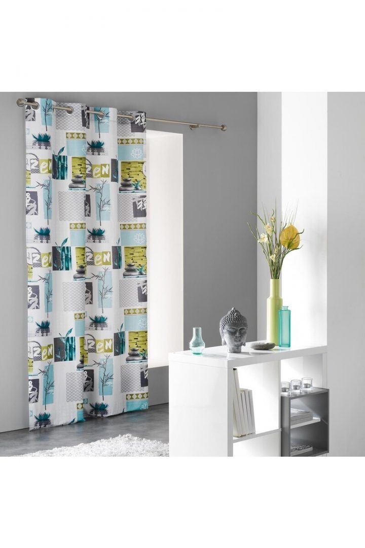 140 X 240 Cm 100% Polyester Rideau A Oeillets Bleu – Tati.fr tout Tati Rideaux 140 X 240 Cm 100% Polyester Rideau A Oeillets Bleu – Tati.fr tout Tati Rideaux