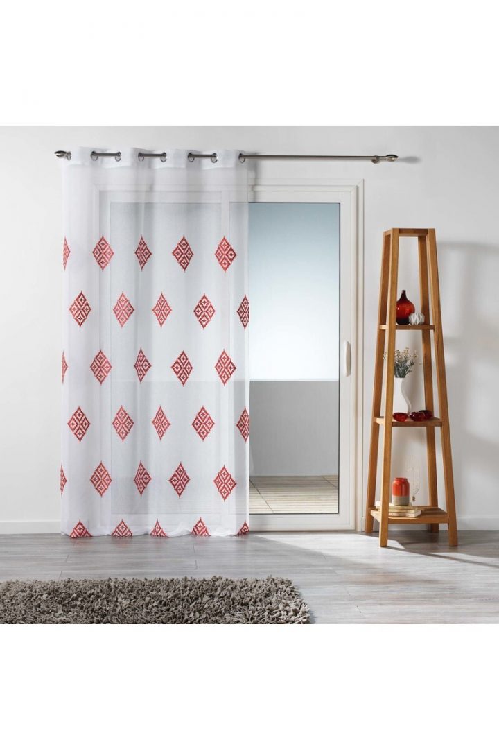 140 X 280 Cm 100% Polyester Panneau A Oeillets Orange tout Tati Rideaux 140 X 280 Cm 100% Polyester Panneau A Oeillets Orange tout Tati Rideaux