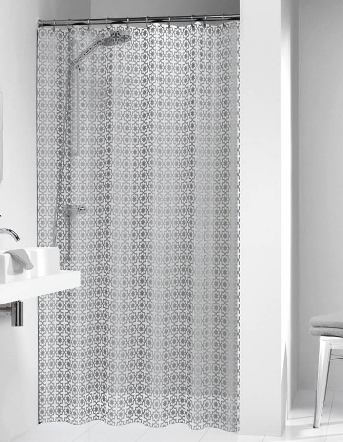 15 Rideaux De Douche Pour Une Salle De Bain Tendance dedans Rideau De Douche Eventail